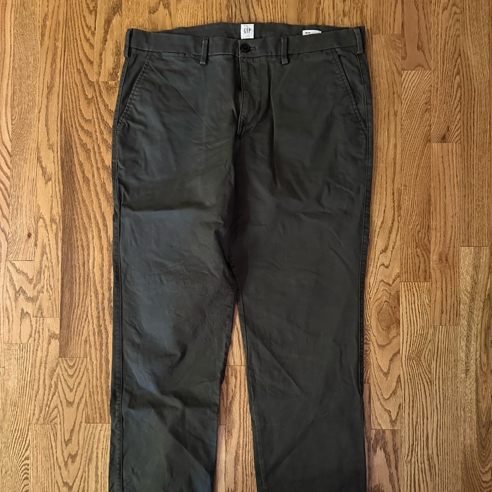 Charcoal gray Gap Chino – 36 x 36 – worn only once
